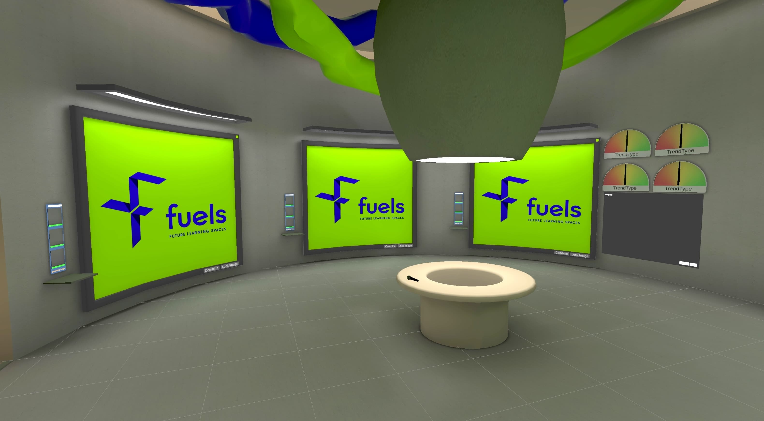 fuelsME - Immersive Spaces for Creativity: Smart Working Environments